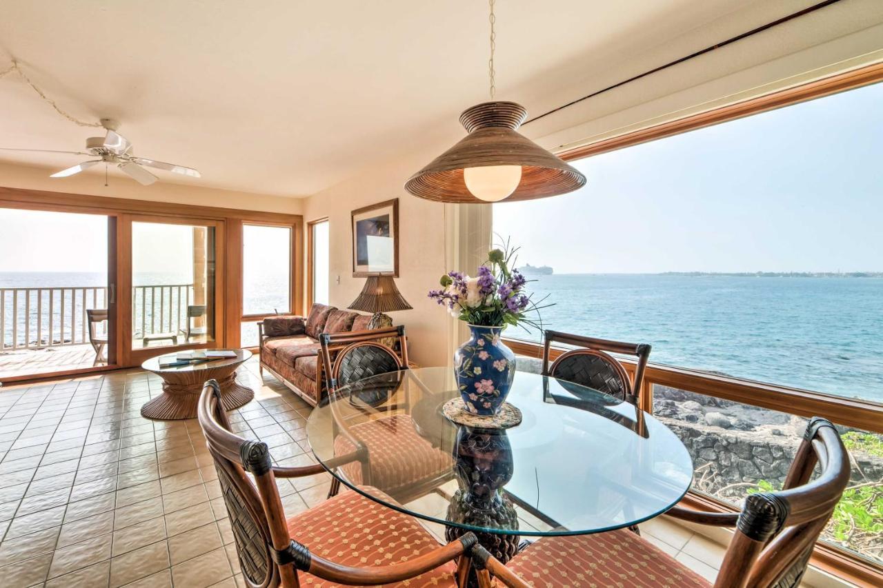 Oceanfront Kailua-Kona Townhome With Pool And Views! Buitenkant foto