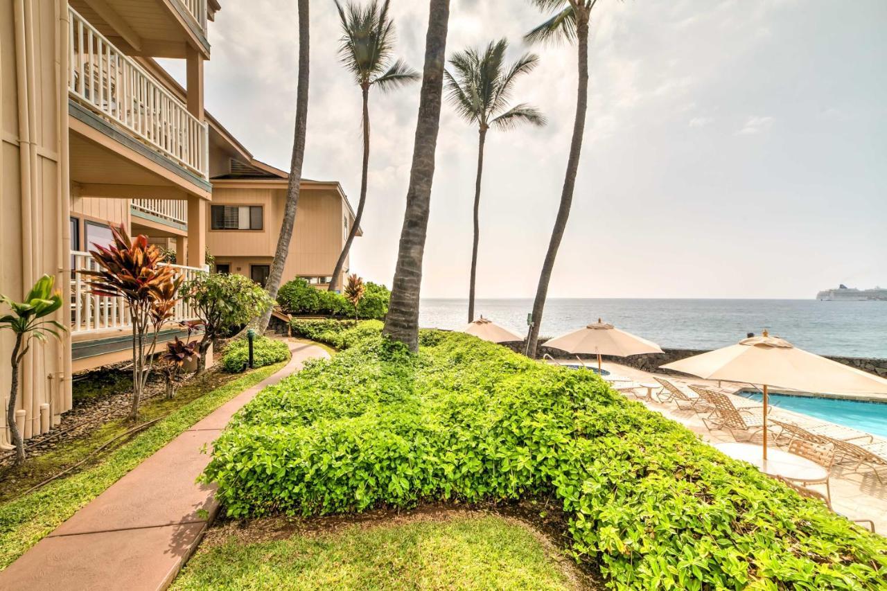Oceanfront Kailua-Kona Townhome With Pool And Views! Buitenkant foto